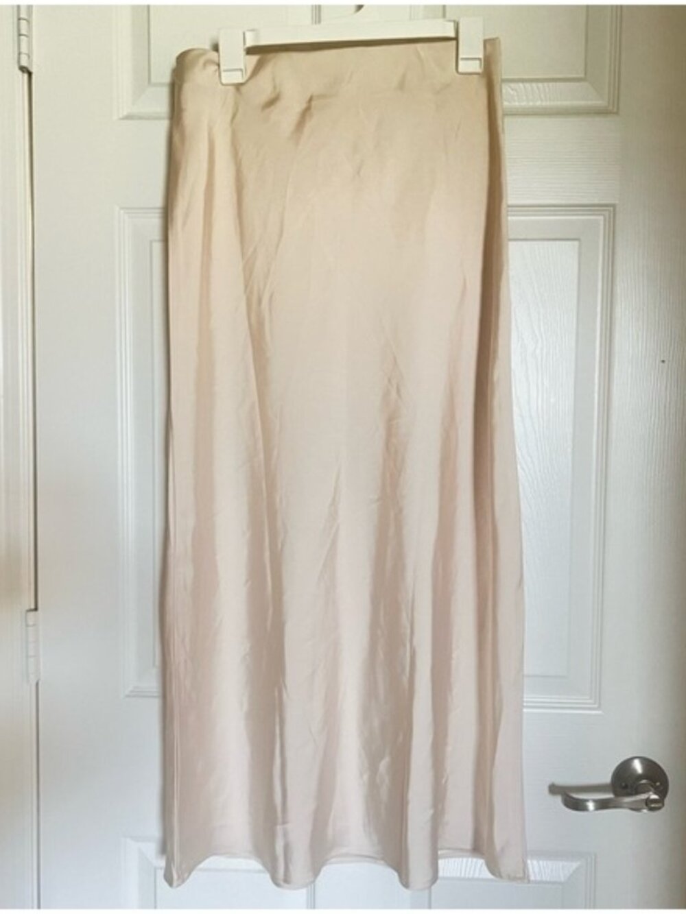 Satin skirt
